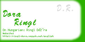 dora ringl business card